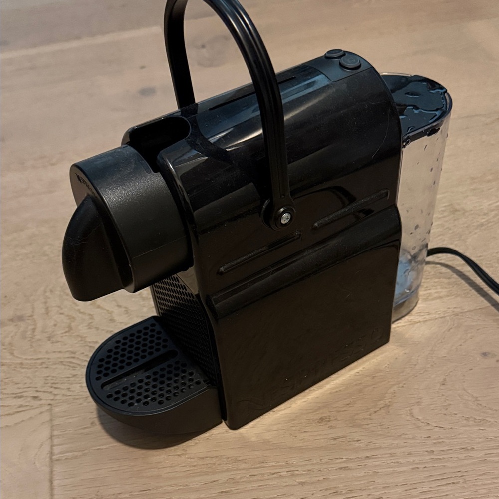 Black Nespresso Machine